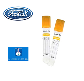 لوله خونگیری سرم Gel & Clot Activator فرزانه آرمان5 میل-ژلدار طرح وکیوم