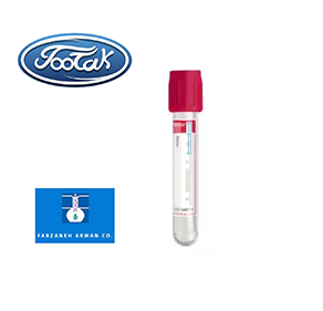لوله سرم طرح وکیوم جدید 9میل- فرزانه آرمان Gel&clot activator